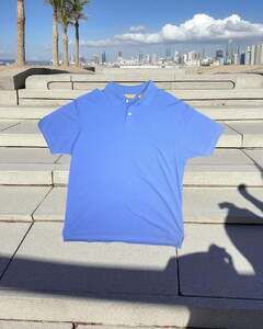Gold Label size extra large Blue Polo Shirt